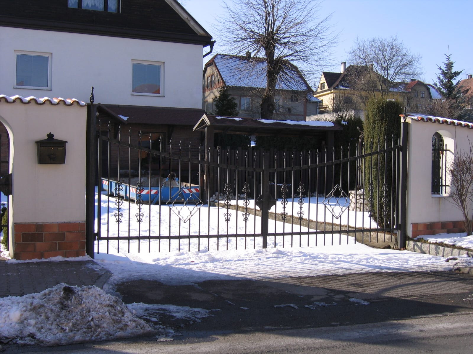 Brány, branky a ploty — Brána nebo plot — záznam 003